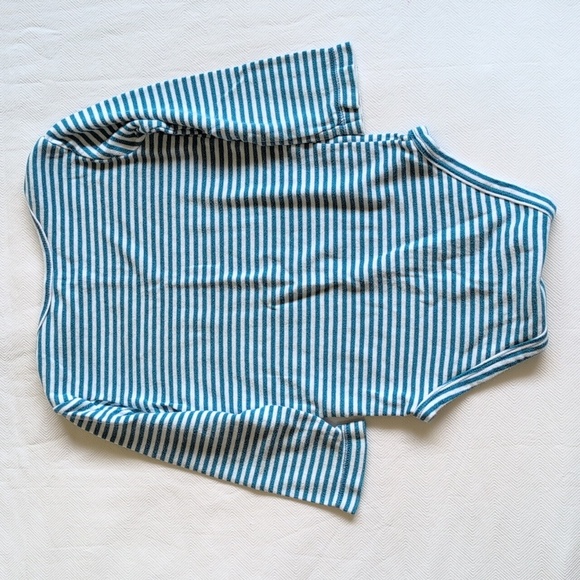 carter's & joe fresh 2-pack cotton long sleeve bodysuit diaper shirt bundle 24m - Picture 3 of 9